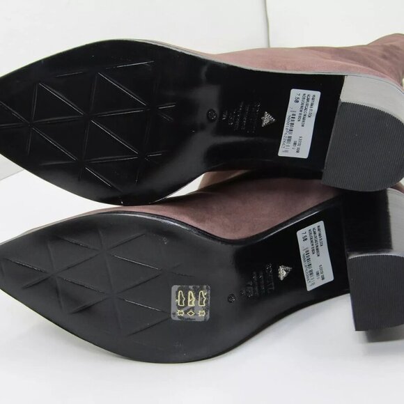 NEW SCHUTZ New Bison Maryana Boots Women's Size 7.5B Block Heel Knee-High Suede - Picture 6 of 7